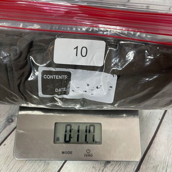 Cable & Gauge Womens Plus 1X Tapared Crop Pants Green Pull On Comfort Stretch - Picture 12 of 12